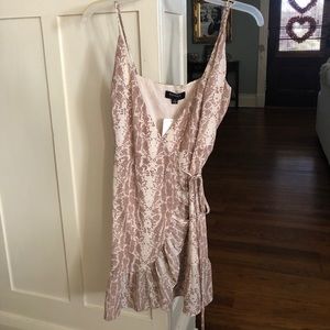 Audrey 3 Plus 1 snakeskin print wrap dress